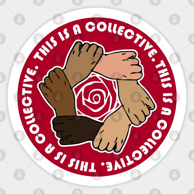 DSA: This is a Collective Sticker by Doc Multiverse Designs